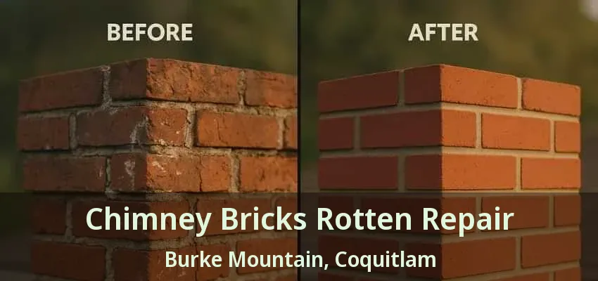 Chimney Bricks Rotten Repair Burke Mountain, Coquitlam - BC