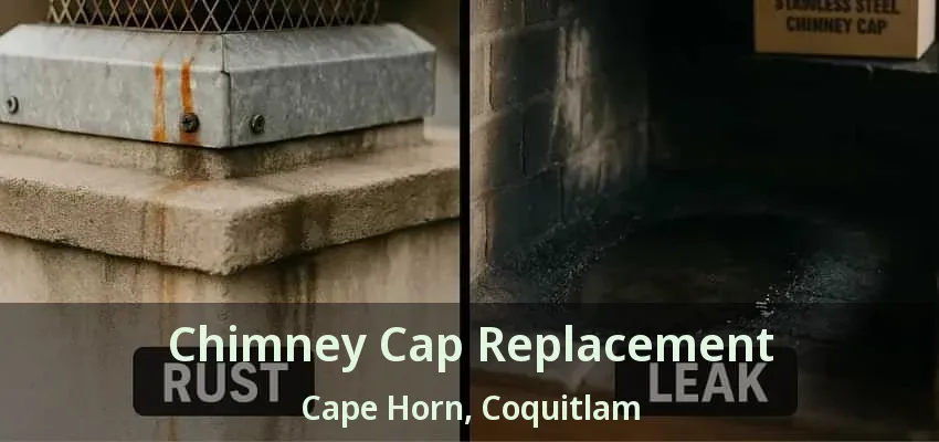 Chimney Cap Replacement Cape Horn, Coquitlam - BC