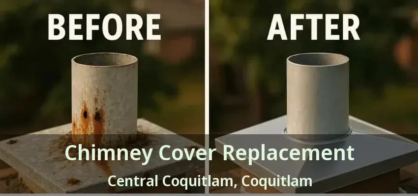 Chimney Cover Replacement Central Coquitlam, Coquitlam - BC