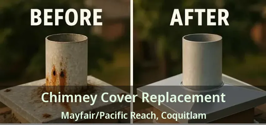 Chimney Cover Replacement Mayfair/Pacific Reach, Coquitlam - BC