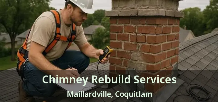 Chimney Rebuild Services Maillardville, Coquitlam - BC