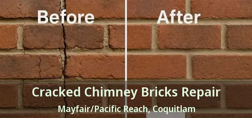 Cracked Chimney Bricks Repair Mayfair/Pacific Reach, Coquitlam - BC
