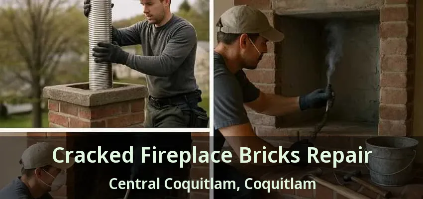 Cracked Fireplace Bricks Repair Central Coquitlam, Coquitlam - BC