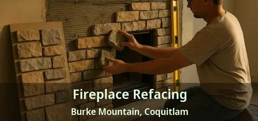 Fireplace Refacing Burke Mountain, Coquitlam - BC