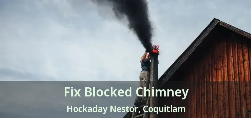 Fix Blocked Chimney Hockaday Nestor, Coquitlam - BC
