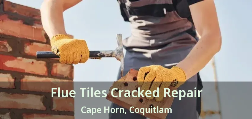 Flue Tiles Cracked Repair Cape Horn, Coquitlam - BC