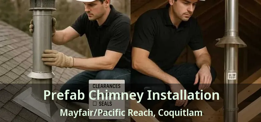 Prefab Chimney Installation Mayfair/Pacific Reach, Coquitlam - BC